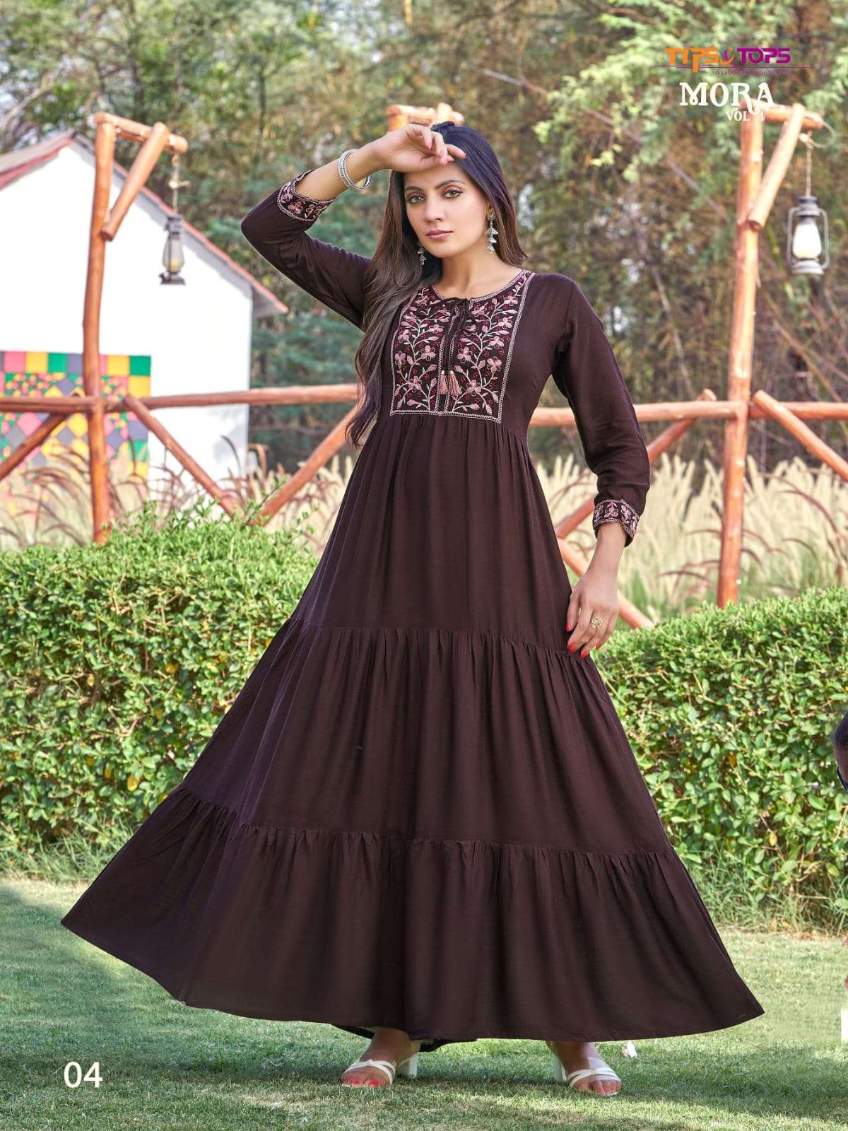 Heavy party wear kurtis on sale